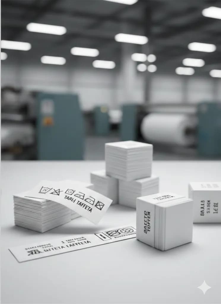 Durable Industrial Taffeta Labels for Workwear